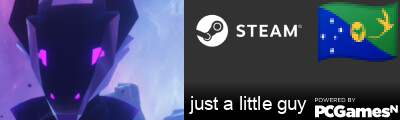 just a little guy Steam Signature