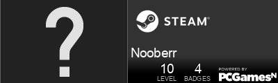 Nooberr Steam Signature