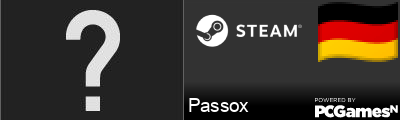 Passox Steam Signature