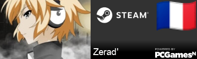 Zerad' Steam Signature