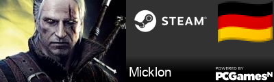 Micklon Steam Signature