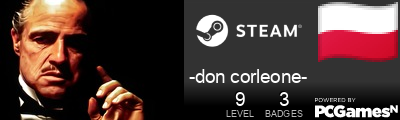 -don corleone- Steam Signature