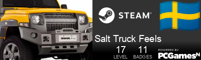 Salt Truck Feels Steam Signature