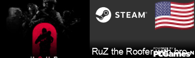 RuZ the Roofer with broken leg Steam Signature