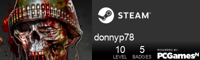 donnyp78 Steam Signature