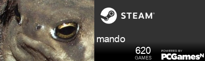 mando Steam Signature