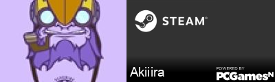 Akiiira Steam Signature