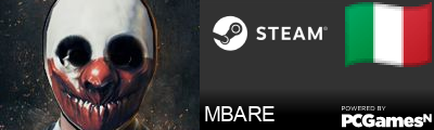 MBARE Steam Signature