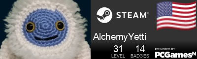 AlchemyYetti Steam Signature
