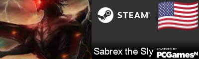 Sabrex the Sly Steam Signature