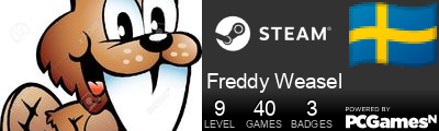 Freddy Weasel Steam Signature