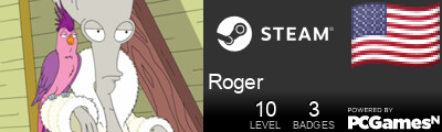 Roger Steam Signature