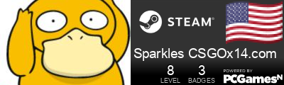 Sparkles CSGOx14.com Steam Signature