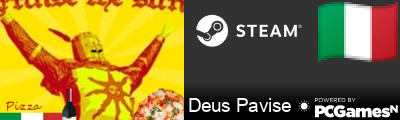Deus Pavise ☀ Steam Signature