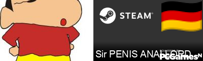 Sir PENIS ANALLORD Steam Signature