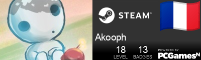 Akooph Steam Signature