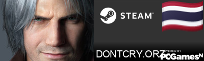 DONTCRY.ORZ Steam Signature