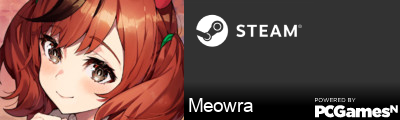 Meowra Steam Signature