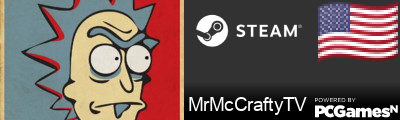MrMcCraftyTV Steam Signature