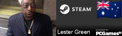 Lester Green Steam Signature