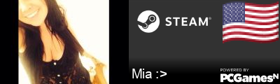 Mia :> Steam Signature