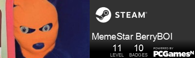 MemeStar BerryBOI Steam Signature