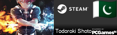 Todoroki Shoto Steam Signature