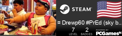¤ Drewp60 #PrEd (sky byte) ¤ Steam Signature