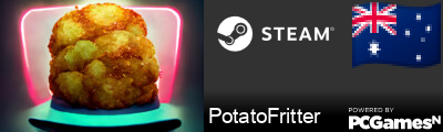 PotatoFritter Steam Signature