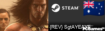 {REV} SgtAYEAYE Steam Signature