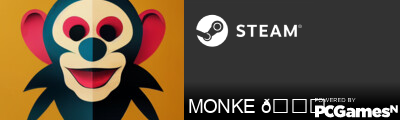 MONKE 🐒 Steam Signature