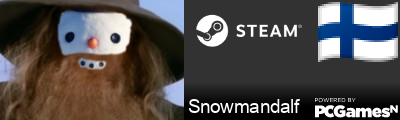 Snowmandalf Steam Signature