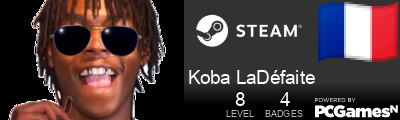 Koba LaDéfaite Steam Signature