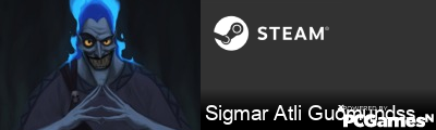 Sigmar Atli Guðmundsson :) Steam Signature