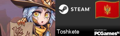 Toshkete Steam Signature