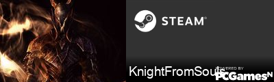 KnightFromSouls Steam Signature