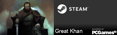 Great Khan Steam Signature