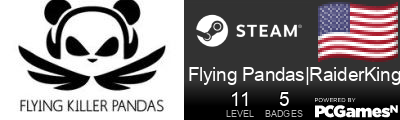 Flying Pandas|RaiderKing Steam Signature