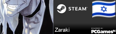 Zaraki Steam Signature