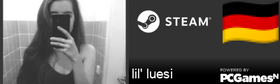 lil' luesi Steam Signature