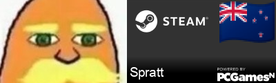 Spratt Steam Signature