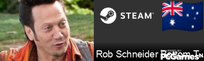 Rob Schneider Bottom Text Steam Signature
