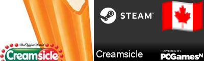 Creamsicle Steam Signature