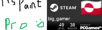 big_gamer Steam Signature