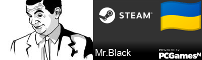 Mr.Black Steam Signature