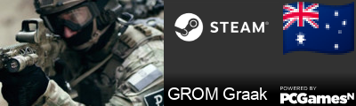 GROM Graak Steam Signature