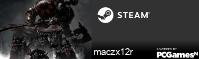 maczx12r Steam Signature