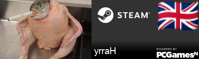 yrraH Steam Signature