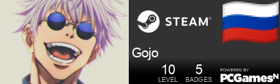 Gojo Steam Signature