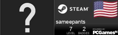 sameepants Steam Signature